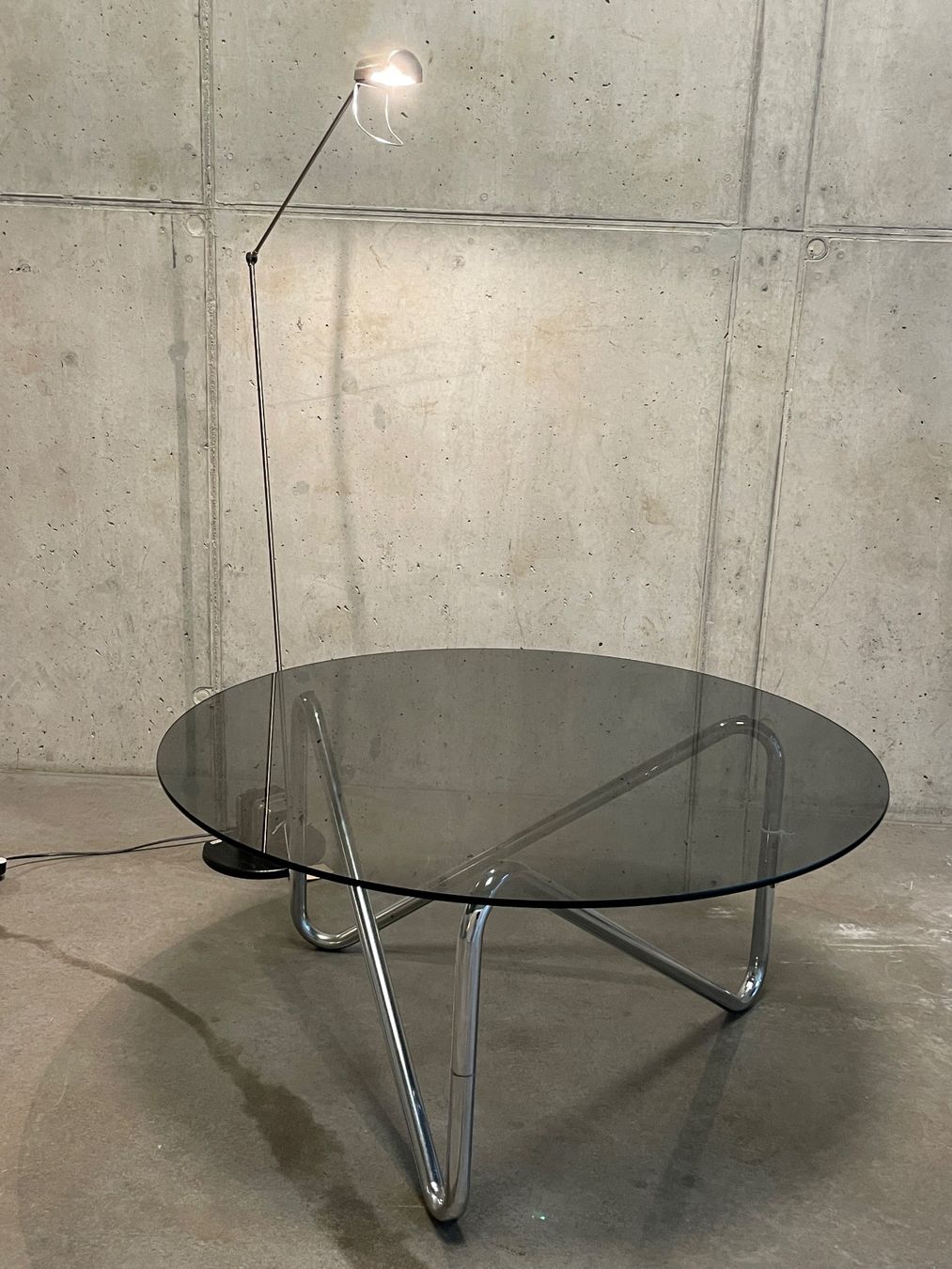 Tavoli: Stahlrohr Coffee Table/Couchtisch 1970er – Usato da Zürich venduto da starch.studio 4