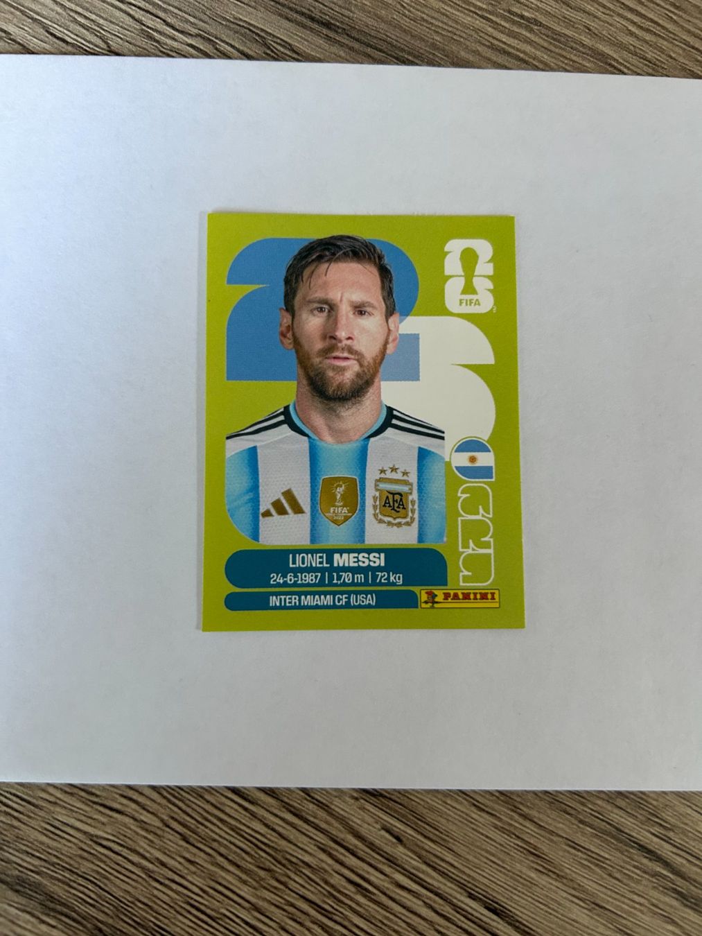 Panini Cartes à collectionner: Panini FIFA World Cup 2026 - ARG 17 – D'occasion à Zumikon par meter03