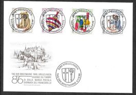 Sonderbrief Pro Juventute Serie 1996 Vollstempel Kreuzlingen