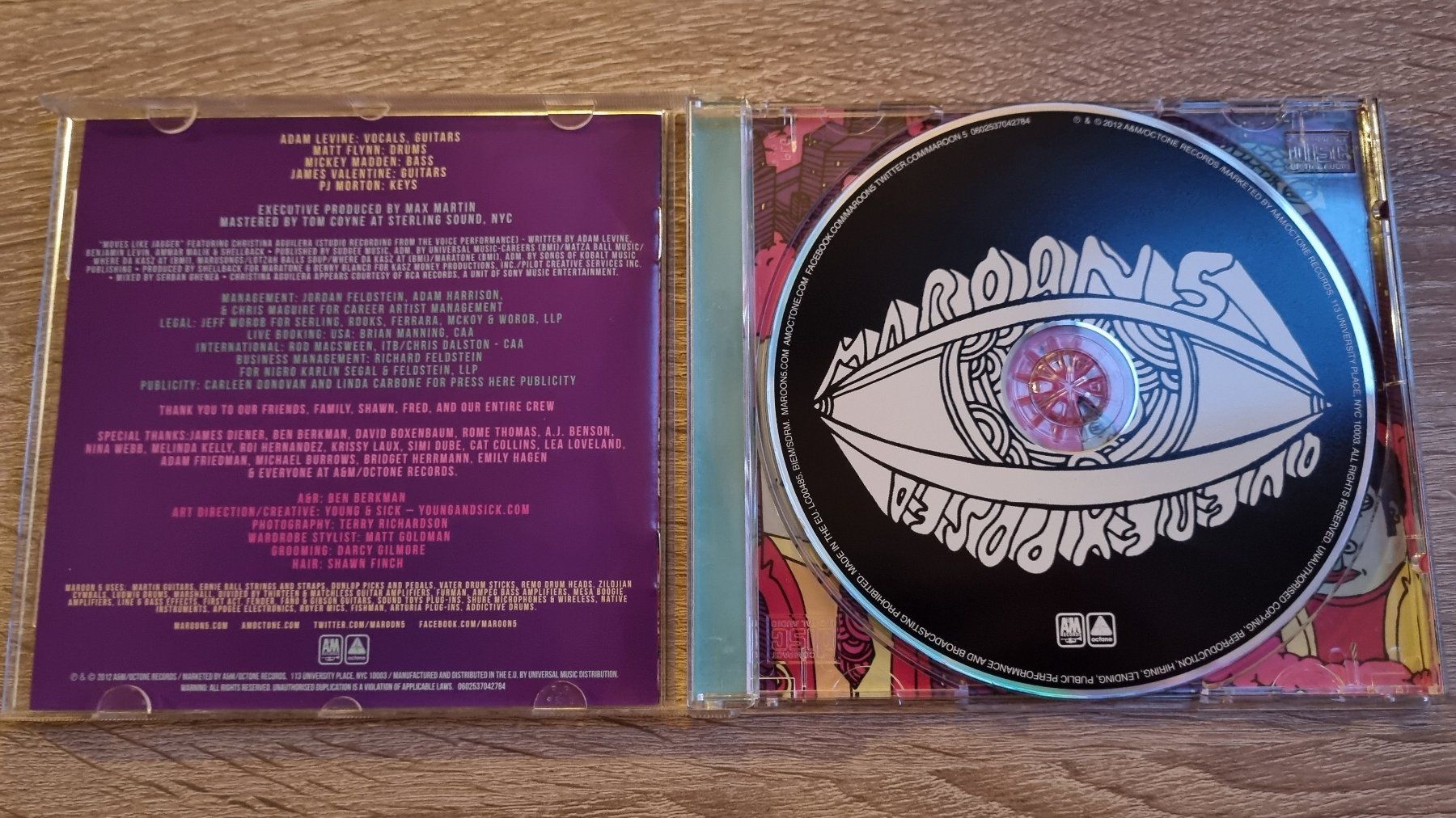 CD: Maroon 5 - Overexposed – Usato da Hagenbuch ZH venduto da lecterr55 1