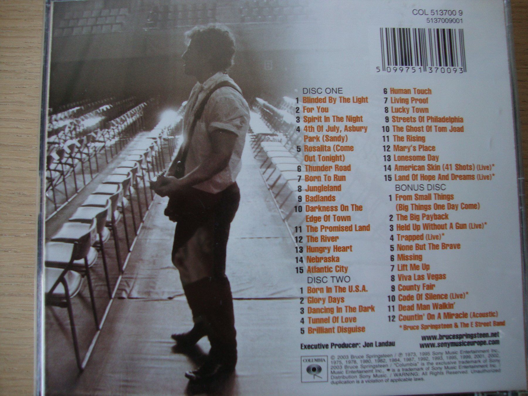 CD: 6 CD`s von Bruce Springsteen – Usato da Zürich venduto da adamhasler 2