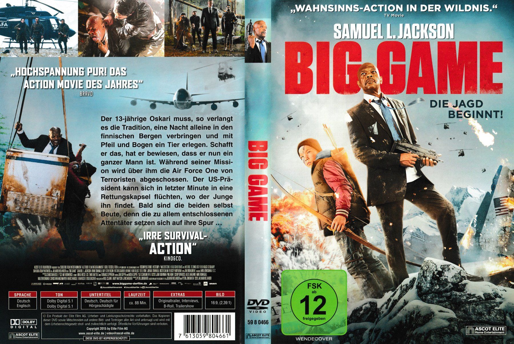 Tutti i DVDs: DVD - Big Game – Usato da Langnau am Albis venduto da MediaRescuerKeLoX