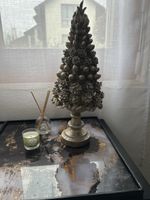 Deko-Tannenbaum, goldfarben, für die festliche Saison ✨ (55)