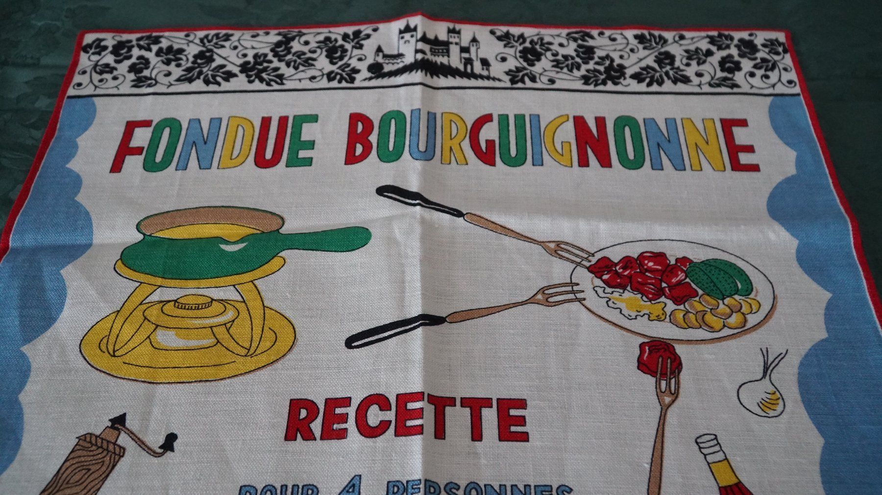 Strofinacci: Geschirrtuch Leinen Kreier – Nuovo (secondo la descrizione) da Bern venduto da Antikbatik 1