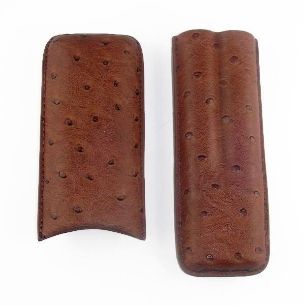 Sigari: Zigarren-Etui Schafsleder Straussenpräg. – Nuovo e nell'imballaggio originale da Schmerikon venduto da Fuse4 1