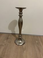 Kerzenständer, Metall silber