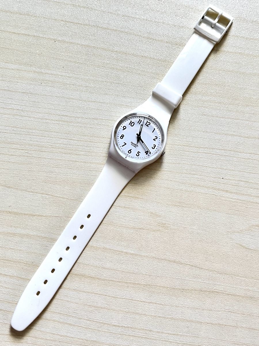Swatch Montres: Swatch Swiss Uhr Weiss  – D'occasion à Grenchen par chththl 1