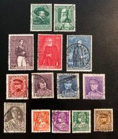 Lot Belgien (1930-1932 ), 14 Werte #