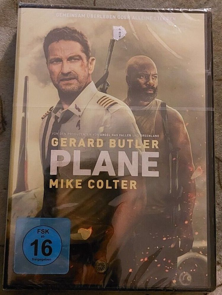 Tutti i DVDs: Plane - Gemeinsam überleben oder alleine sterben      ©'2023 – Nuovo e nell'imballaggio originale da St. Gallen venduto da elkapone
