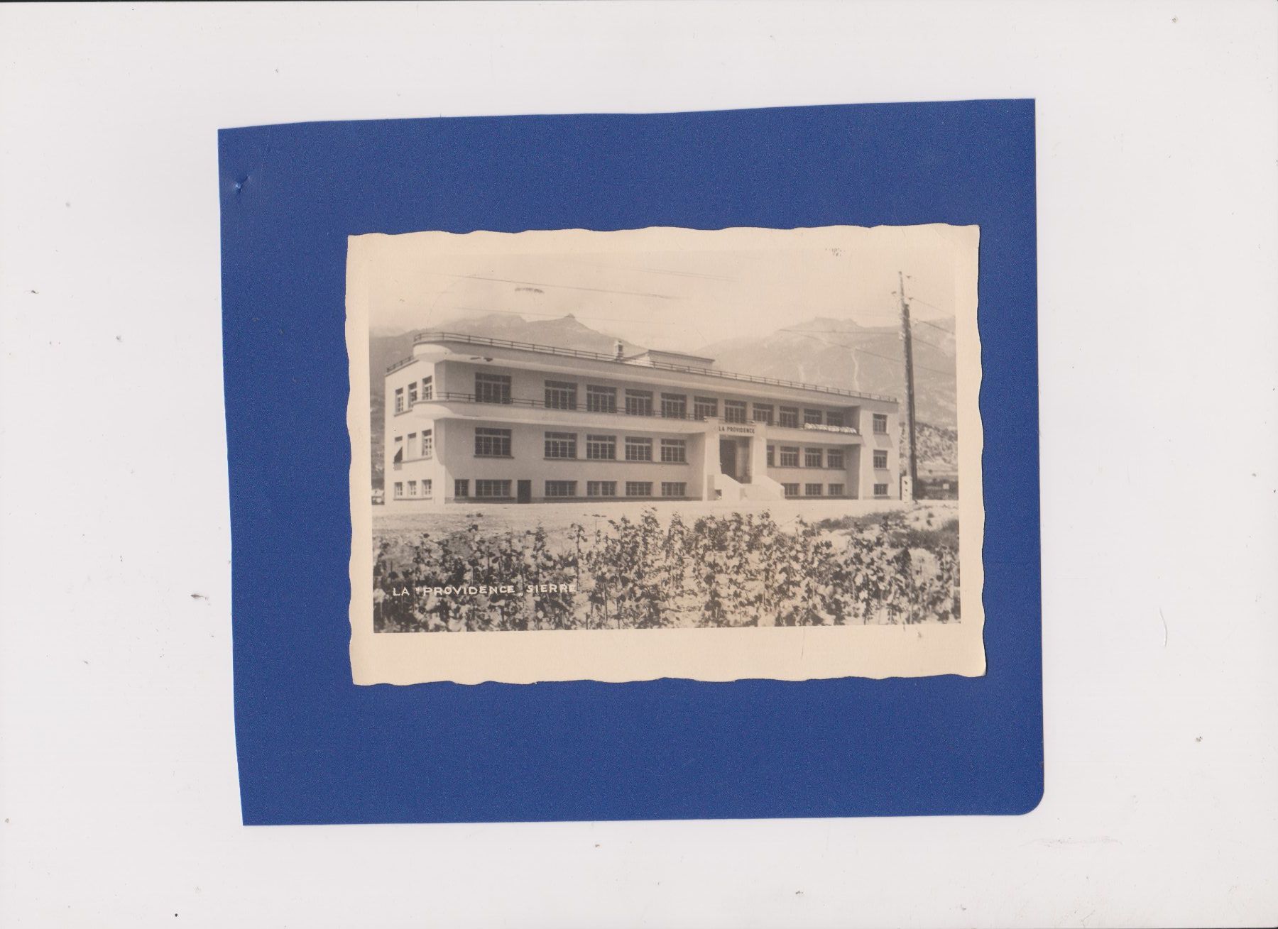Cartoline postali: Carte Postale La Providence Sierre Valais 1939 – Usato da Bex venduto da Canouille