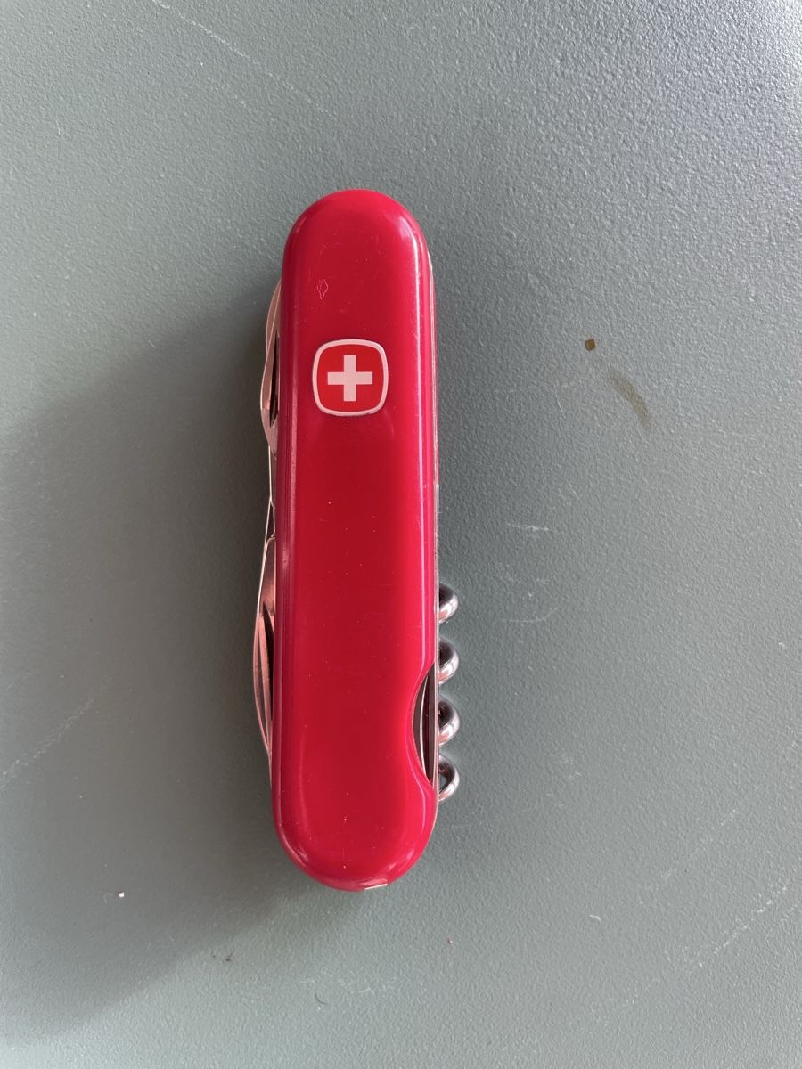 Wenger Coltelli tascabile: Wenger Traveller Sackmesser mit Feintool logo – Usato da Zürich venduto da aut_nr75