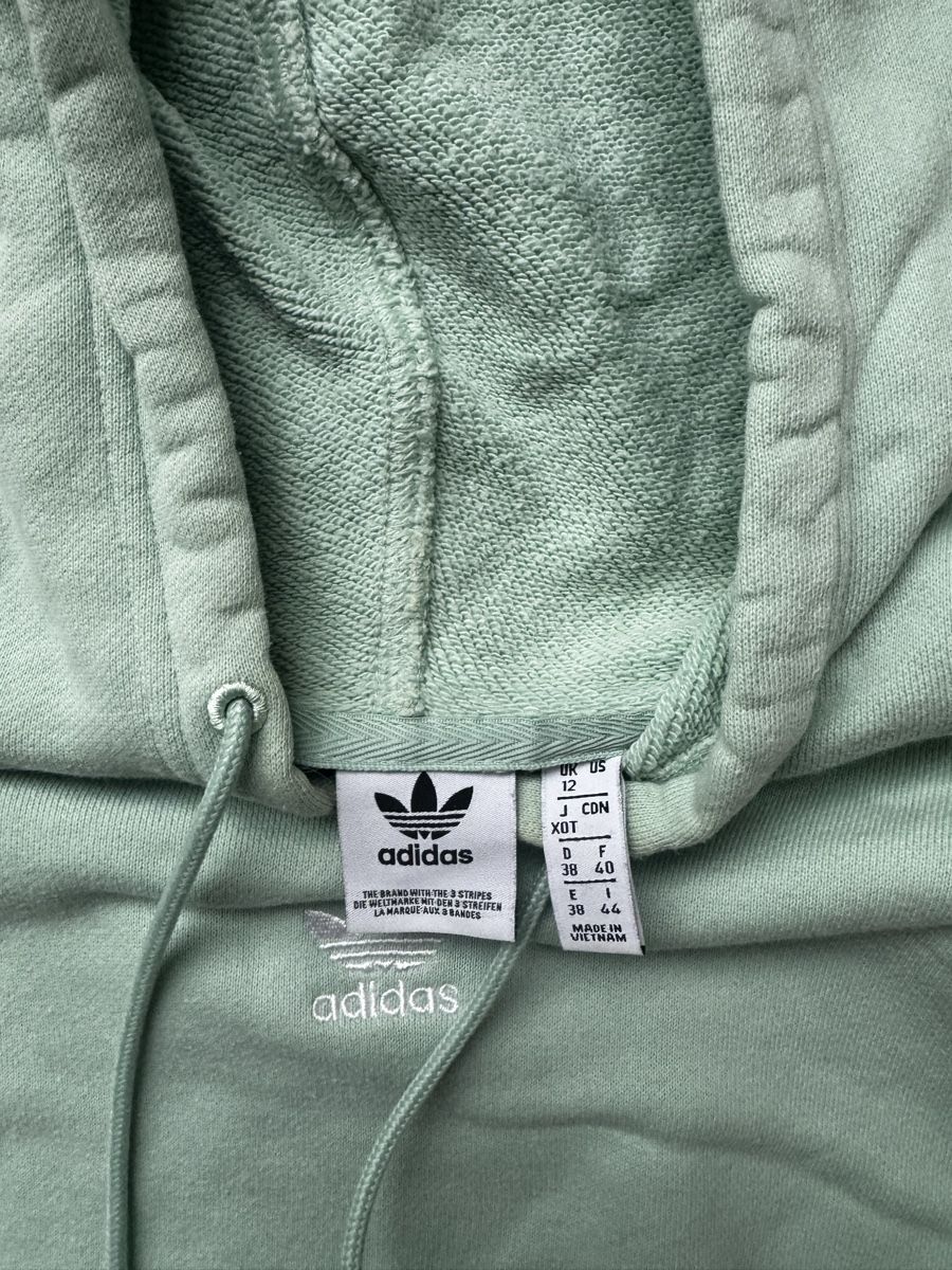 Adidas Maglioni & Felpe: Adidas Hoodie, mintgrün – Usato da Rorschach venduto da 5TORO5 1