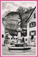 Wallenstadt / Walenstadt Brunnen gelaufen mit Feldpost