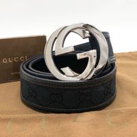 Elegant Autumn Style: Authentic Gucci Belt, Size 95 cm
