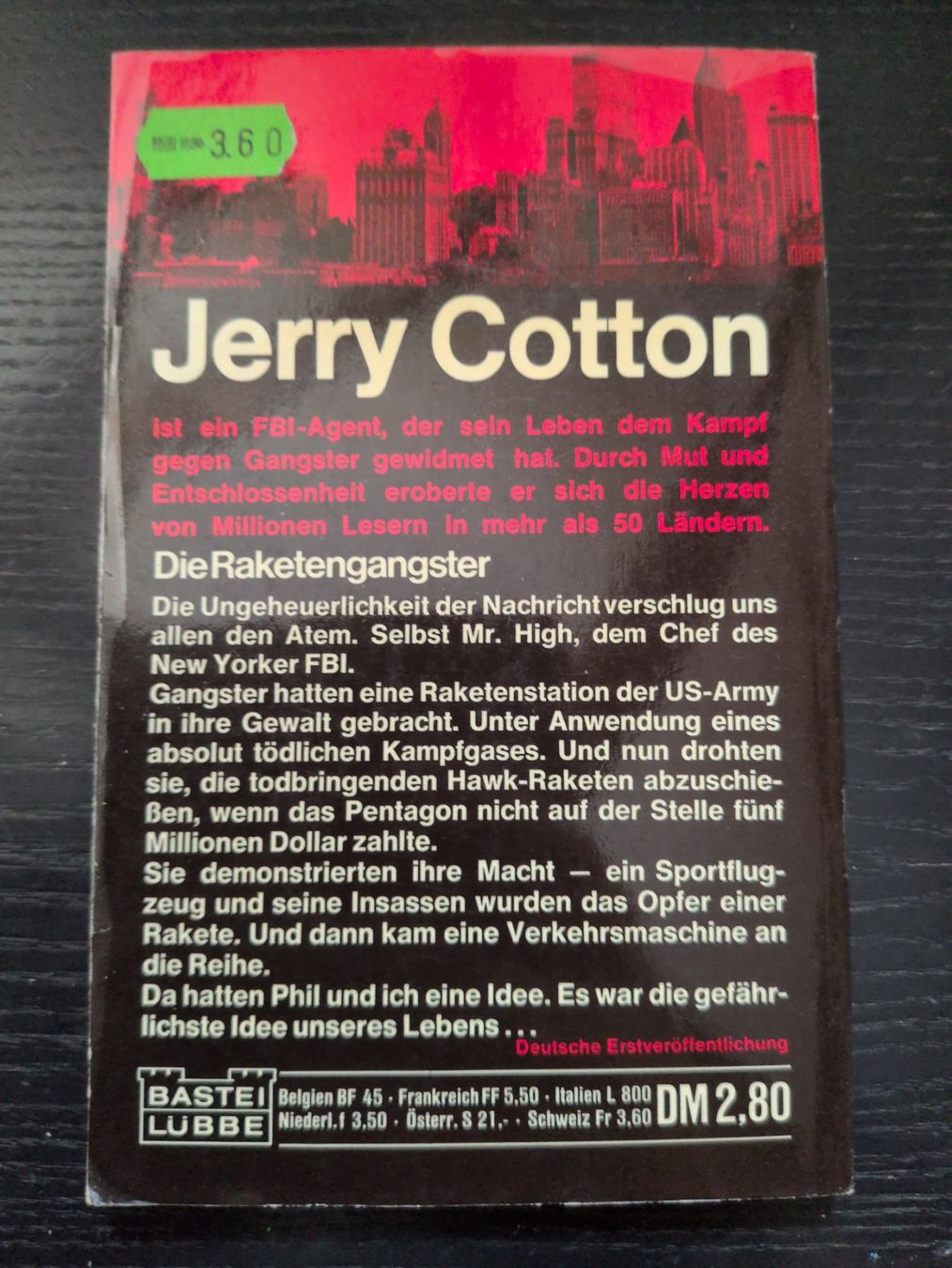 Libri: Jerry Cotton - Die Raketengangster – Usato da Ottikon venduto da sobsale 1