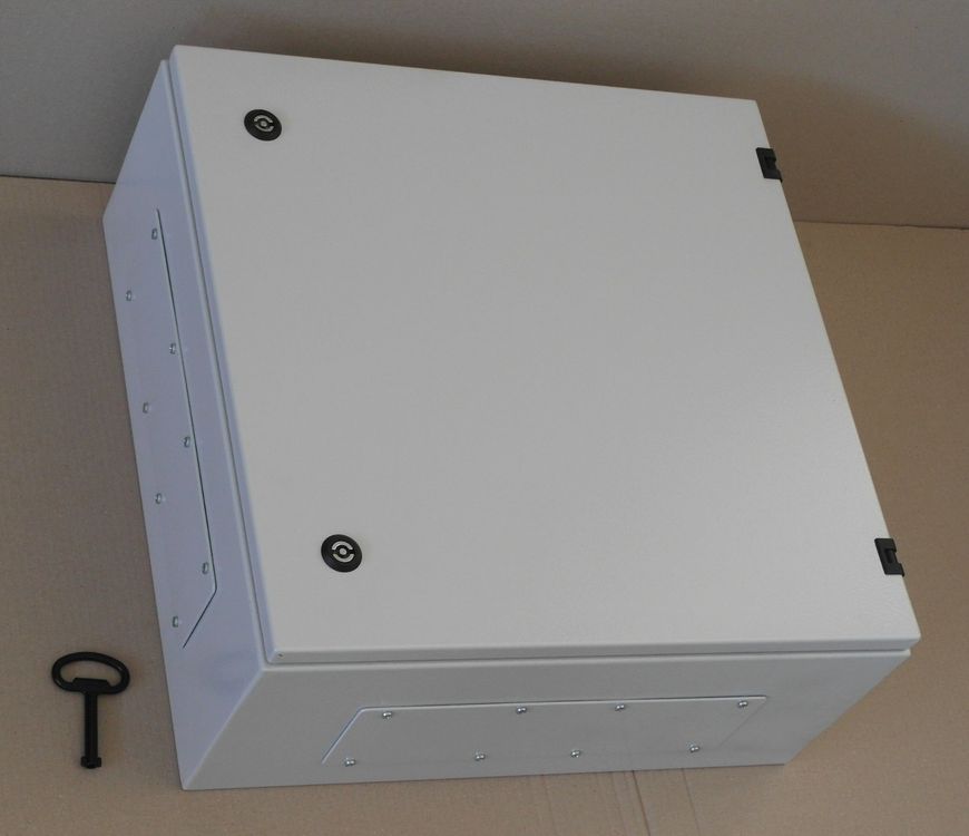 Neuer Elektrokasten 500x500x220 Stahlblech pulverbeschichtet | Kaufen ...