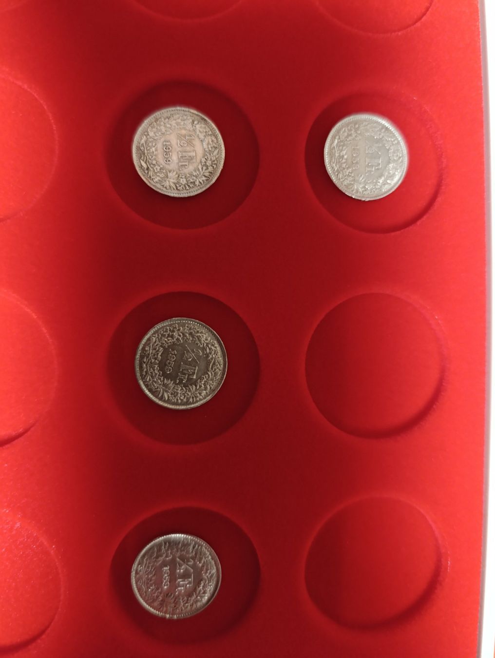 Tutti le monete: Pièces suisses 50 centimes – Usato da donneloye venduto da Didierb3