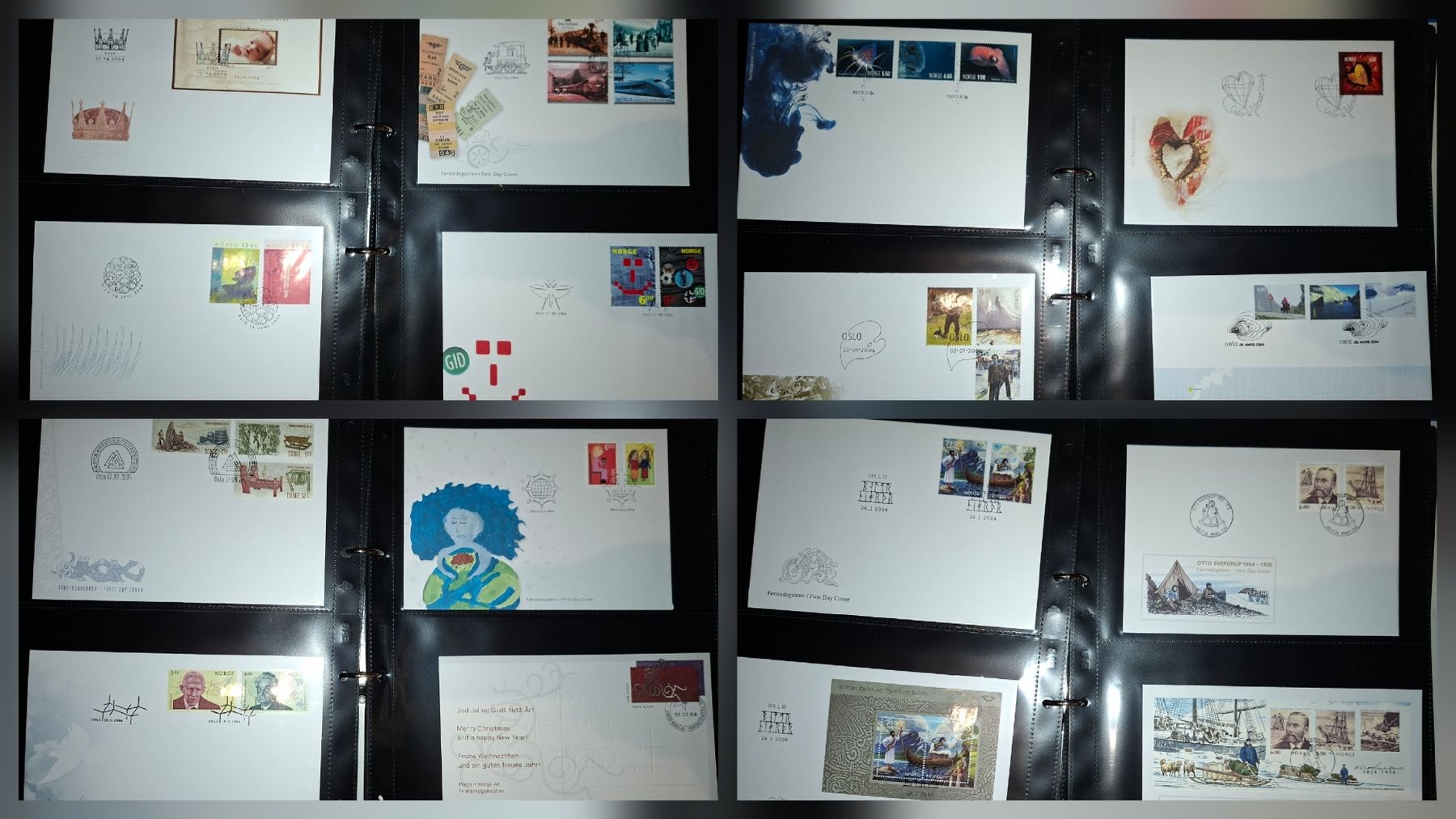 Alle Briefmarken: 78 Briefe / FDC Norwegen  – Gebraucht aus Balgach von SIMEON27 3