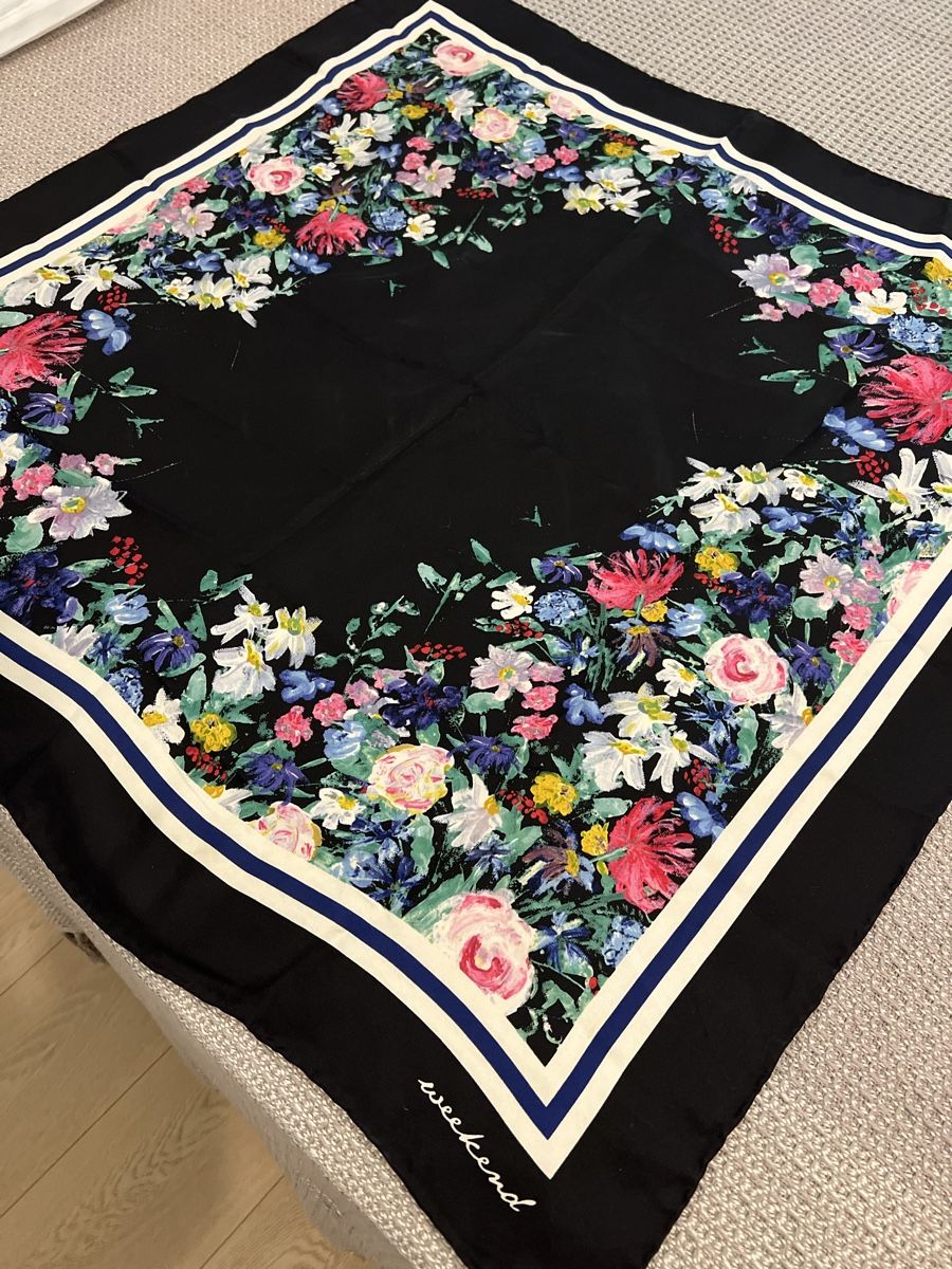 Max Mara Foulard & Sciarpe: Max mara weekend silk scarf – Nuovo (secondo la descrizione) da Corsier GE venduto da Karol_save_planet 3