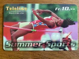 Teleline Telefonkarte, Summer Sports