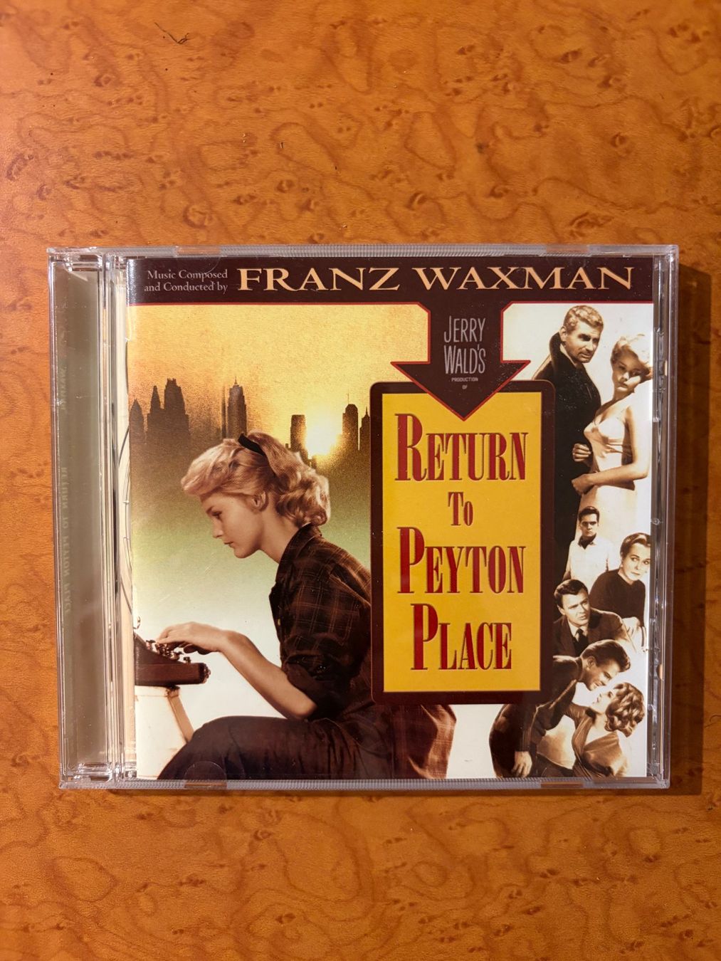 CD: CD RETURN TO PEYTON PLACE PAR FRANZ WAXMAN – Usato da Geneve venduto da tigre69