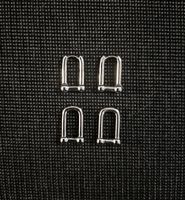 Piercing argentées