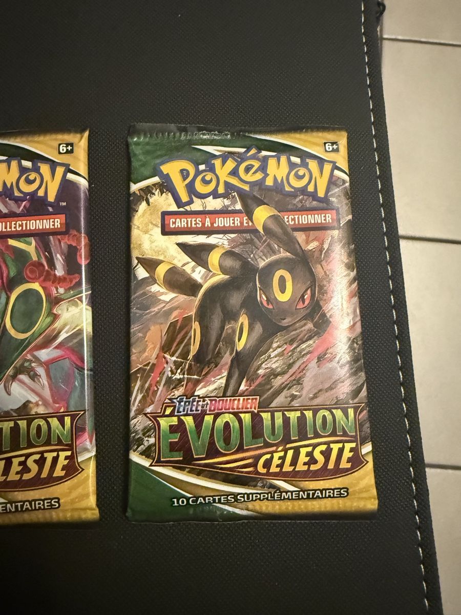 Pokémon Carte collezionabili: Arts et booster Pokémon évolution céleste  – Nuovo e nell'imballaggio originale da La Chaux-de-Fonds venduto da Chacha99 2