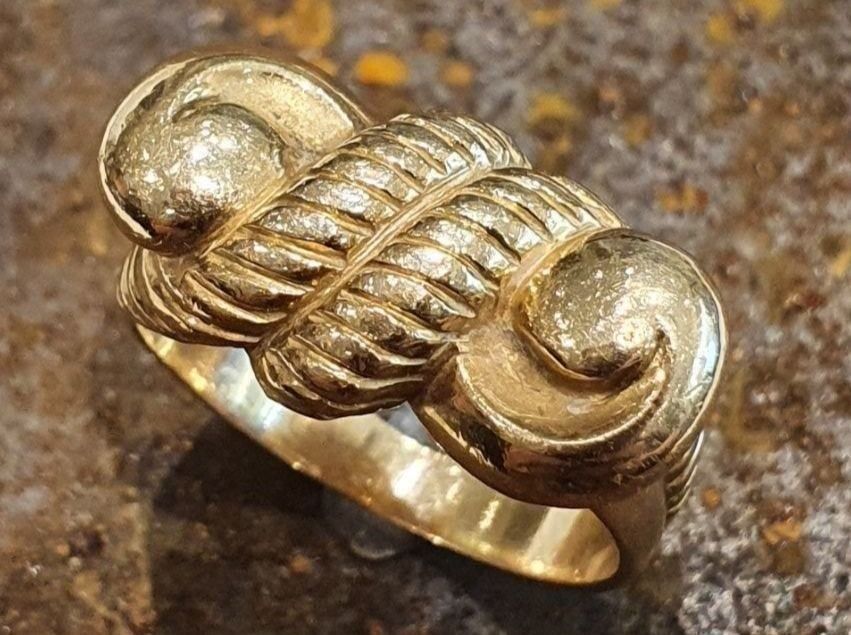 Ringe: Römischer Ring 18 Karat Gold 750 – Gebraucht aus Unterägeri von Altgoldschmuck 7