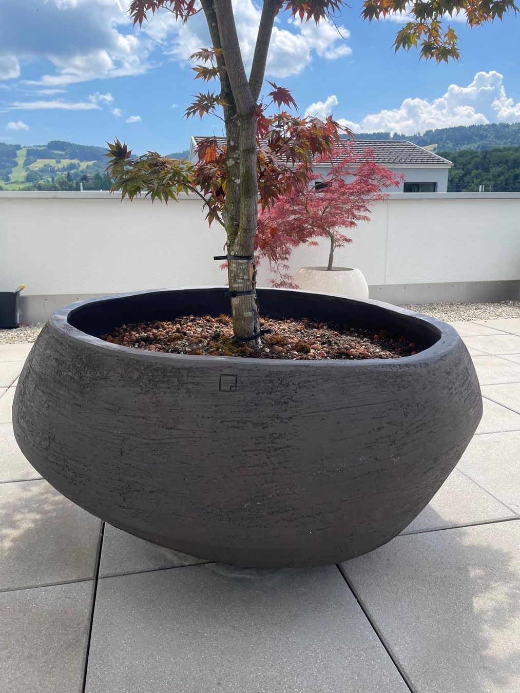 Vasi per fiori: Atelier Vierkant Pflanzentopf, für Garten oder Terrasse – Usato da Au SG venduto da t.zimmi 1