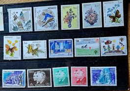 MONACO timbres neufs ** 1979-85