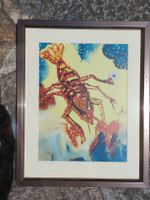 Krebs Sternzeichen Gemälde Kunstdruck Salvador Dalí