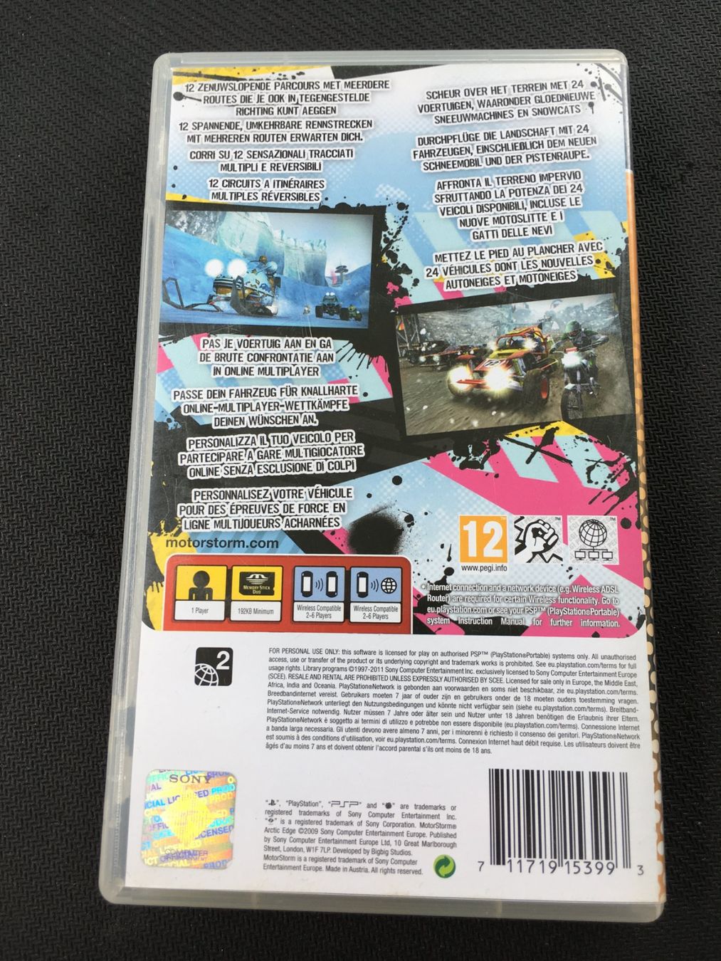 Sony Spiele: Motor Storm Arctic Edge - PSP – Gebraucht aus St.Gallen von Punktchen01 1