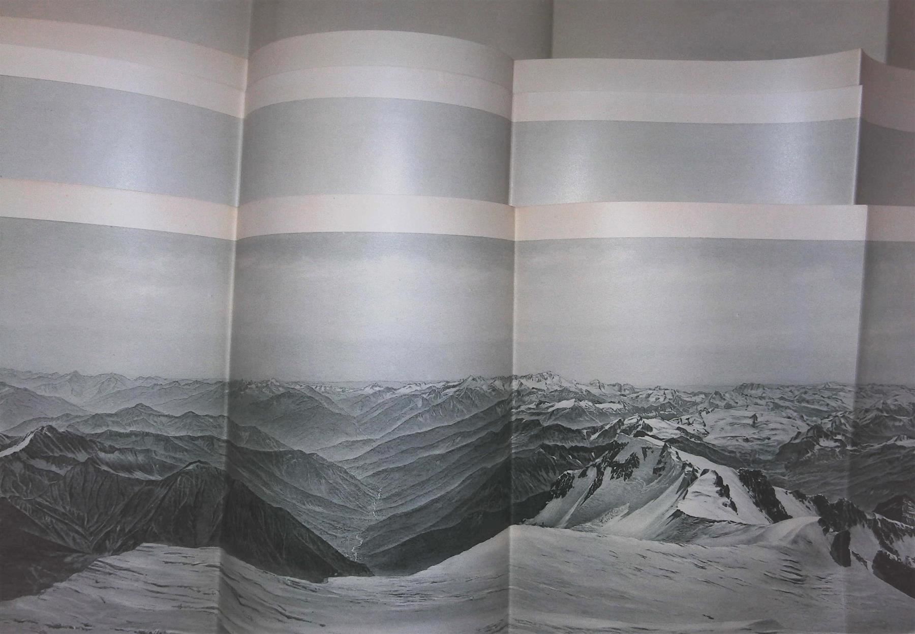 Cartine & Atlanti: Mont Blanc Panorama von Imfeld 1895 – Usato da Rafz venduto da Helvet32 2