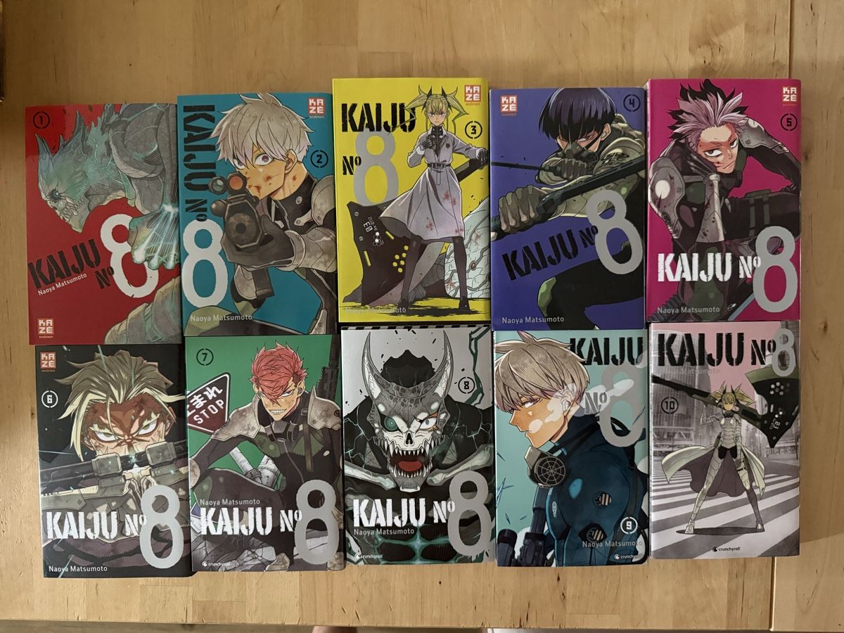 Fumetti: Kaiju n°8 - tome 1à10 – Nuovo (secondo la descrizione) da Meinier venduto da fabdab