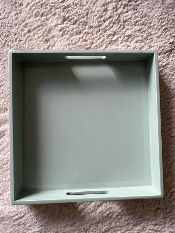 Quadratisches Aufbewahrungstablett Aus PU-Leder – Stilvolle Desktop-Organizer Für Kosmetik, Schmuck & Kleinkram (Schwarz, 20x20x2,5 Cm)