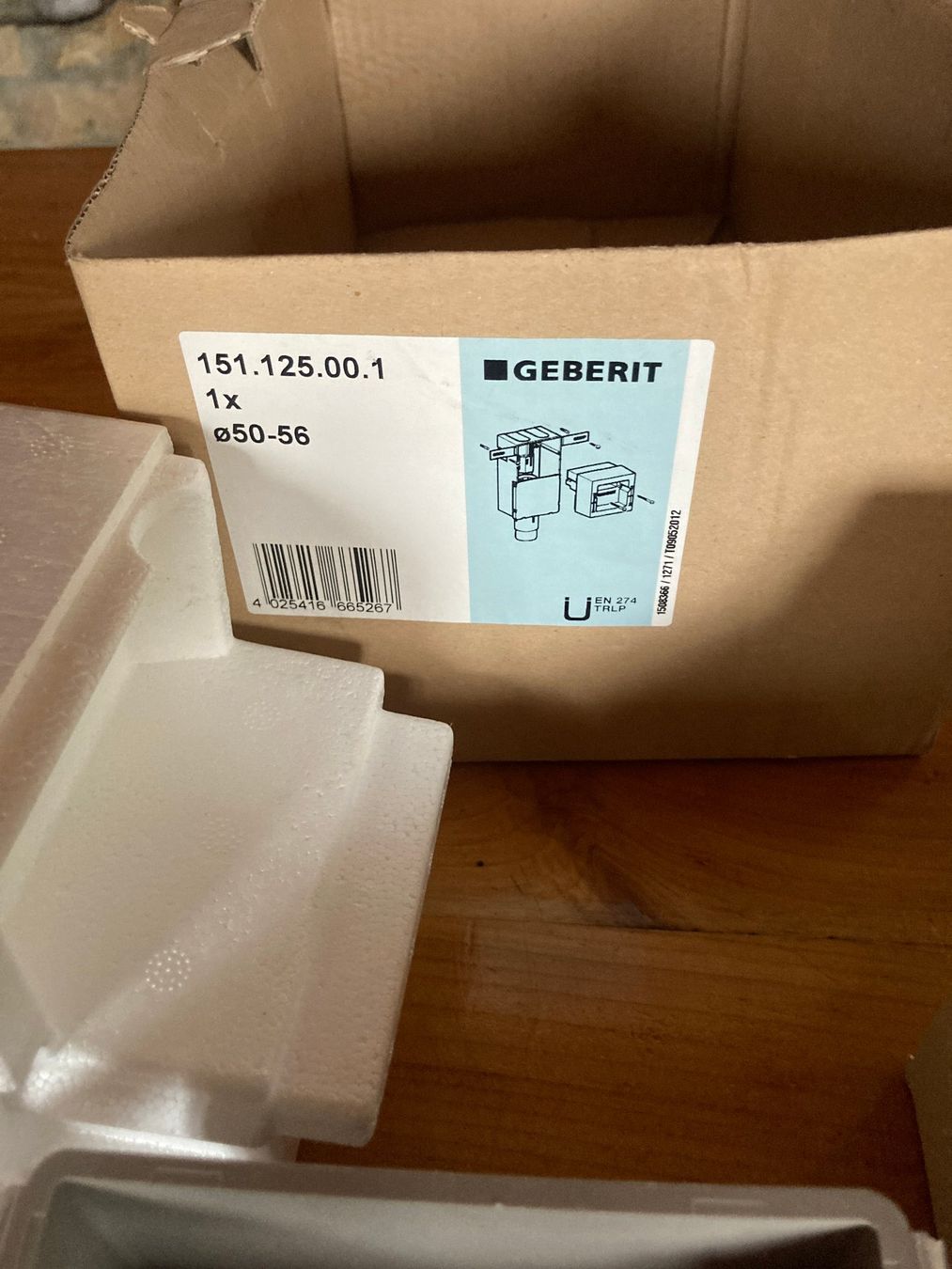 Lavabi & lavandini: Geberit siphon neuf complet à encastrer – Nuovo e nell'imballaggio originale da Bourrignon venduto da filledemai 3