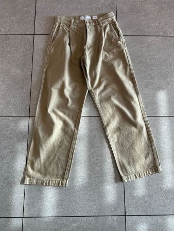 Jeans DENIM BERSHKA beige wide , Gr. eur 34