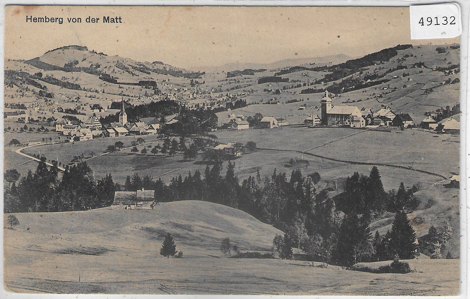 Cartes postales: Hemberg von der Matt – D'occasion à Ettingen par Kartenplanet