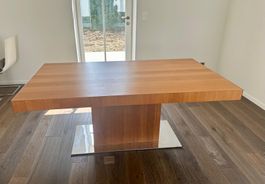 Table moderne en bois massif 180x100cm