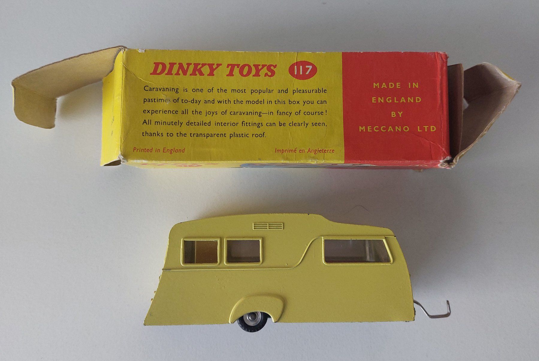 Dinky Toys Modellautos: Dinky Toys 117 Wohnwagen Caravan – Gebraucht aus Schenkon von Elbarto007 5