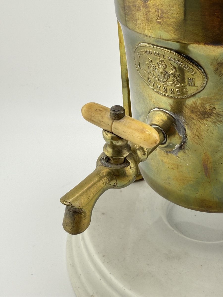 Macchine per caffè & Macchine per espresso: Kaffeemaschine Perkolator um 1900 Wien – Usato da Zürich venduto da Geniuss 4