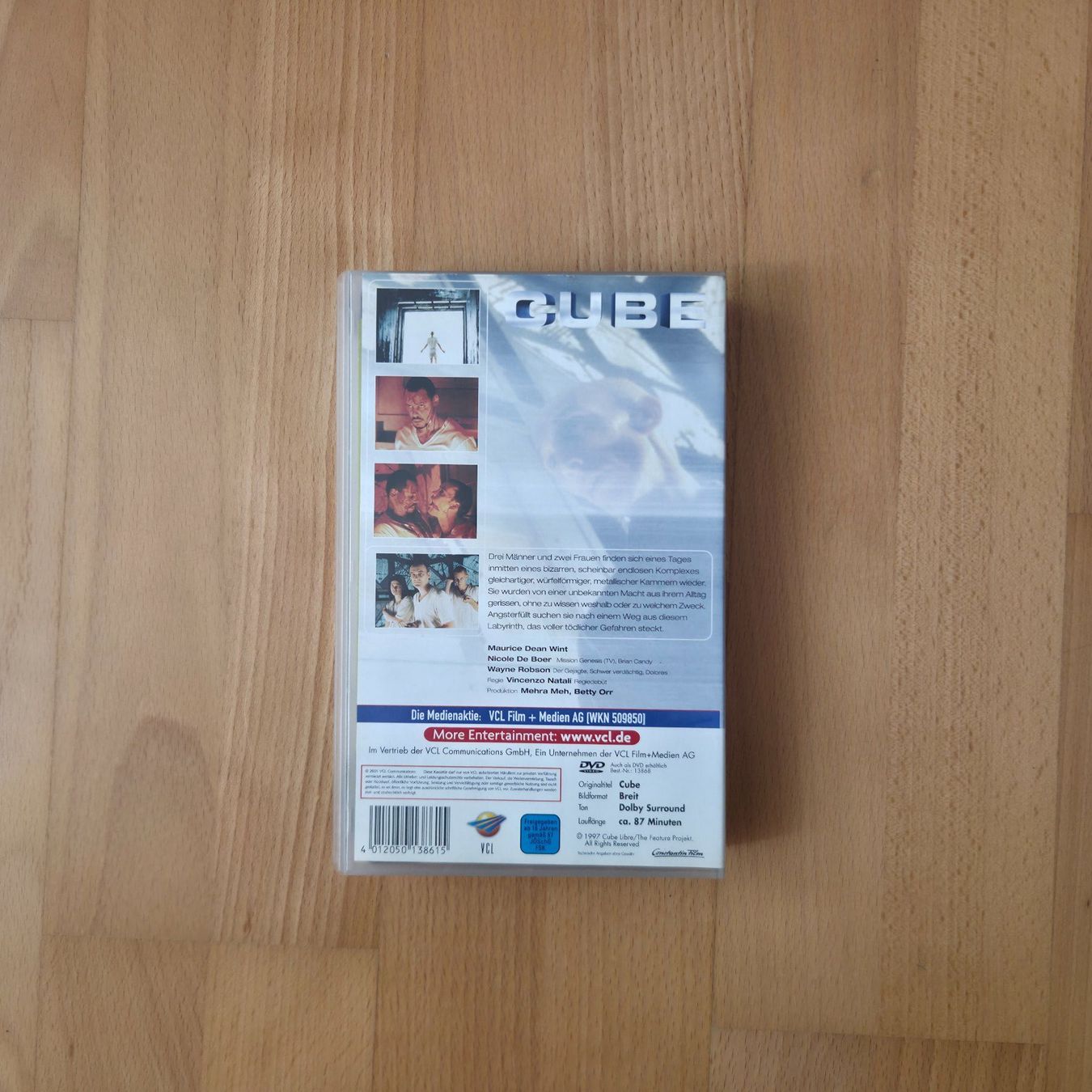 Tutti i VHS: CUBE VHS Videolassette Kult Constanin Video – Usato da Zürich venduto da Wickeddude 4
