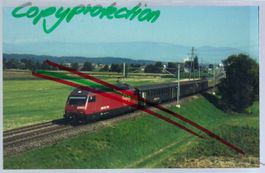 SBB-CFF Re 460 mit EC. Ort unbekannt. Foto.