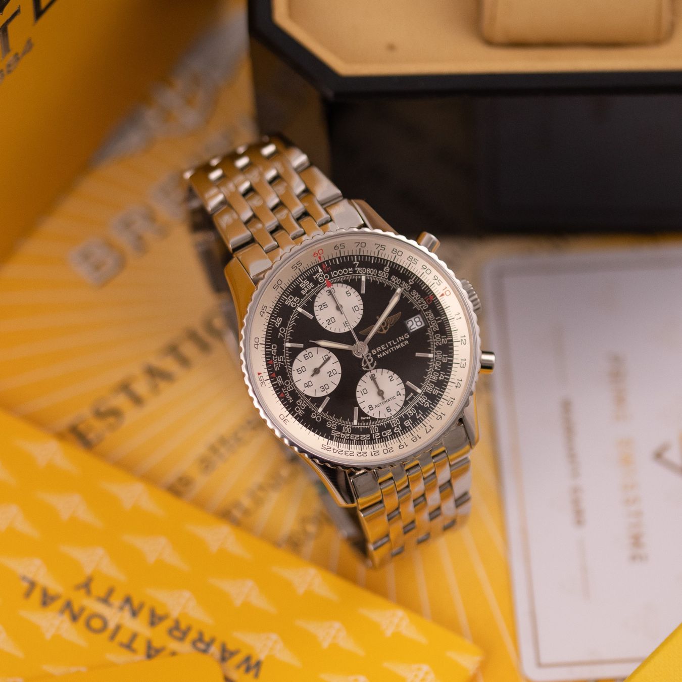Breitling Orologi: Breitling Navitimer / A13322 / 2003 / Full Set – Usato da Luzern venduto da PrimeSwissTime 8