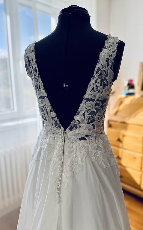 Vestiti: Justin Alexander romantisches Brautkleid in 38 – Nuovo (secondo la descrizione) da Schüpbach venduto da Bride2b 4