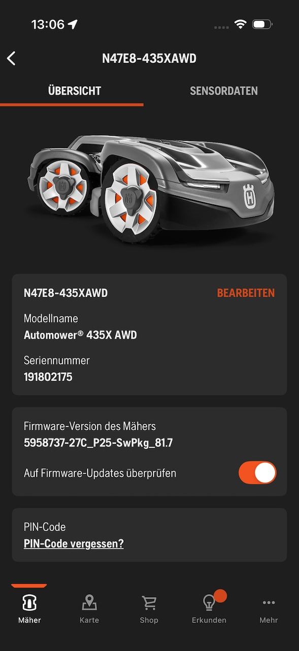 Husqvarna Rasenmäher: Husqvarna Automower 435X AWD – Gebraucht aus Obfelden von Cmat 6