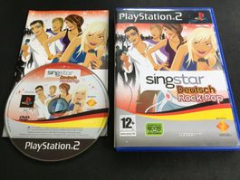Singstar Deutsch Rock-Pop - PS2 Playstation 2
