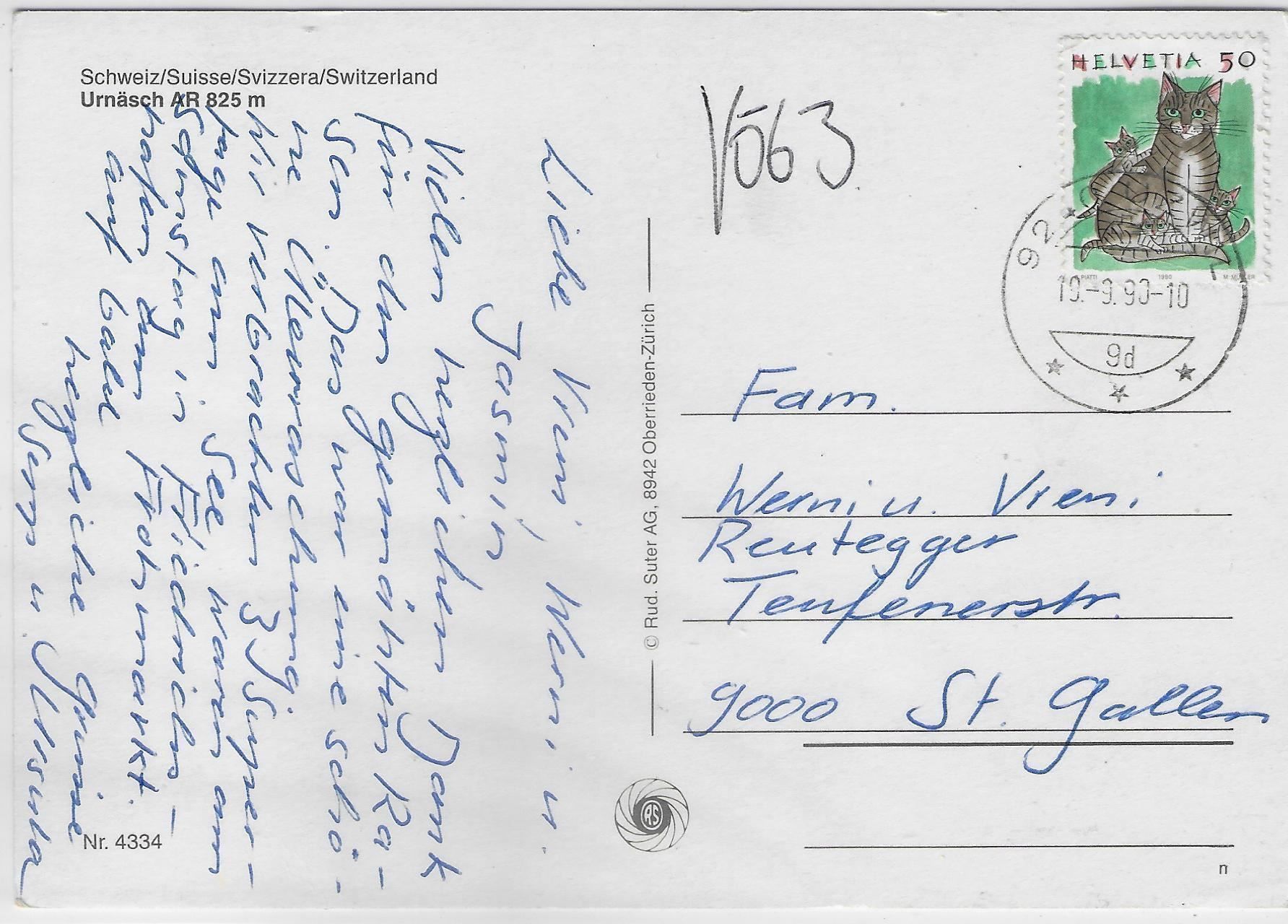 Cartoline postali: Urnäsch AR - Multiview – Antico da Ettingen venduto da Kartenplanet 1
