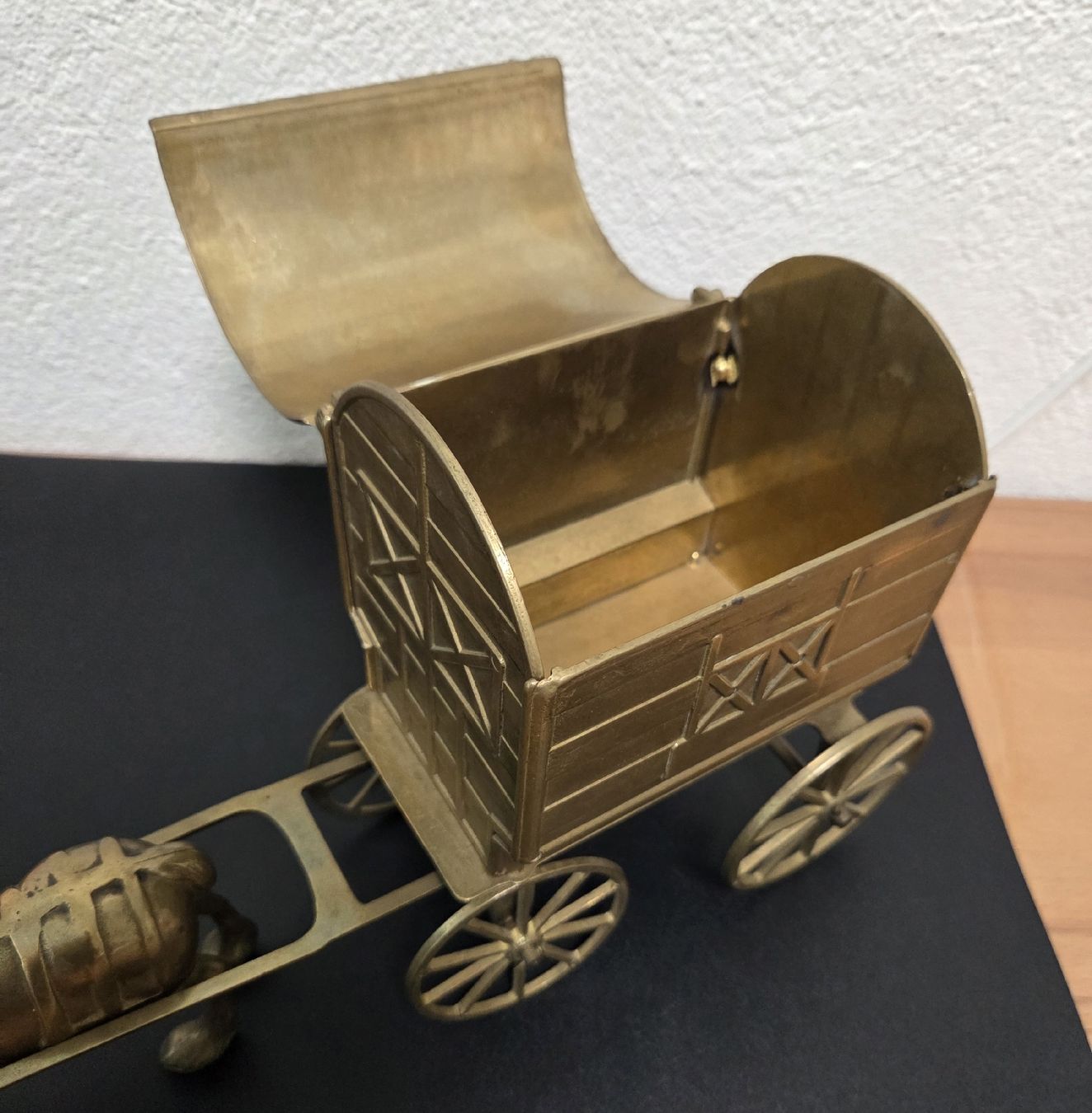 Kutschen: Grosse Vintage Messing-Kutsche mit Geheimfach Schatulle  – Gebraucht aus Allenwinden von pro_nmg9 4