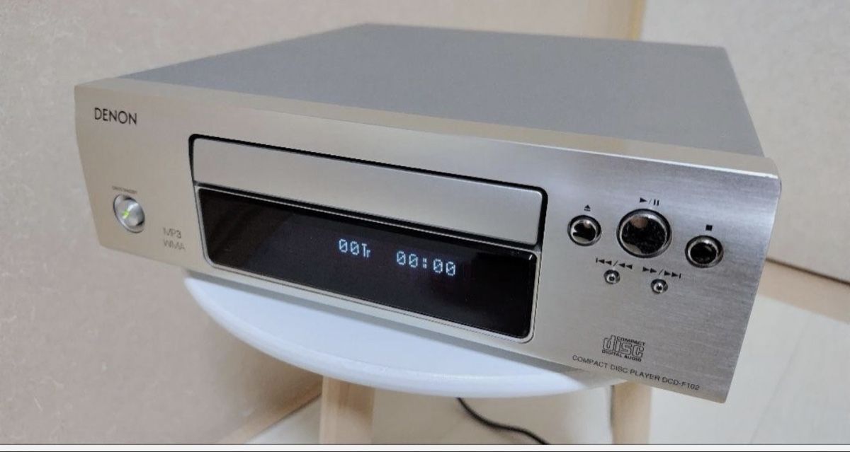 Denon Lettore multimediale & Streamer: Denon DCD-F102 HiFi CD-Player silber – Usato da Trimbach venduto da ELITA-5